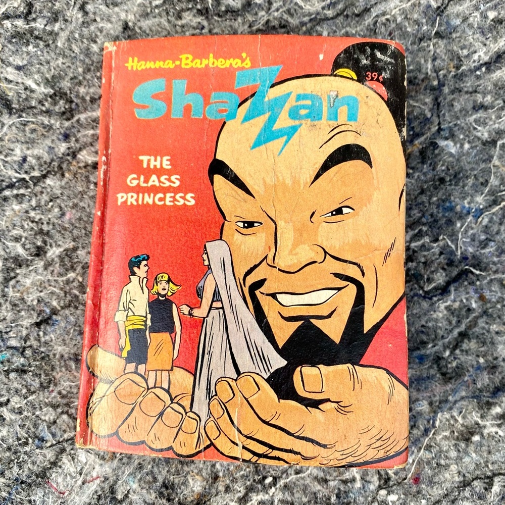 Vtg Hanna-Barbera’s SHAZAN ‘THE GLASS PRINCESS’ Book Published in 1968